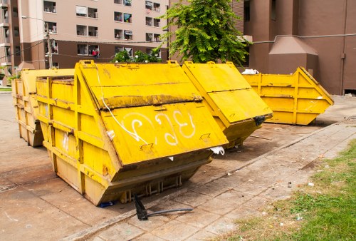 Various sizes of skips available for hire