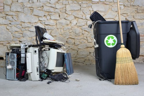Satisfied customers after garage and loft clearance in Poplar