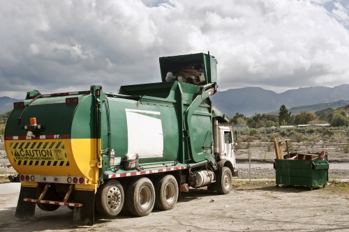 Waste removal process with collection and transportation
