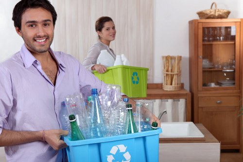 Eco-friendly skip hire service in Poplar promoting recycling