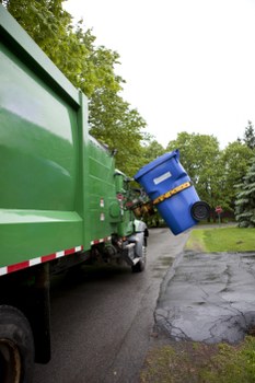 Professional movers handling packages