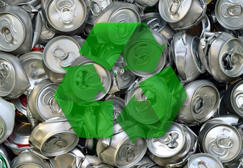 Recycling construction materials in Poplar