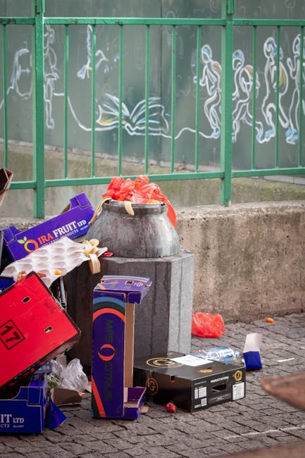 Chrisp Street Market rubbish collection guide Poplar E14